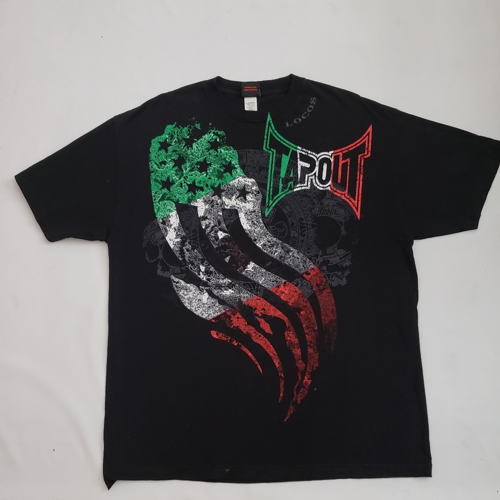 Tapout MMA mexican flag Tshirt